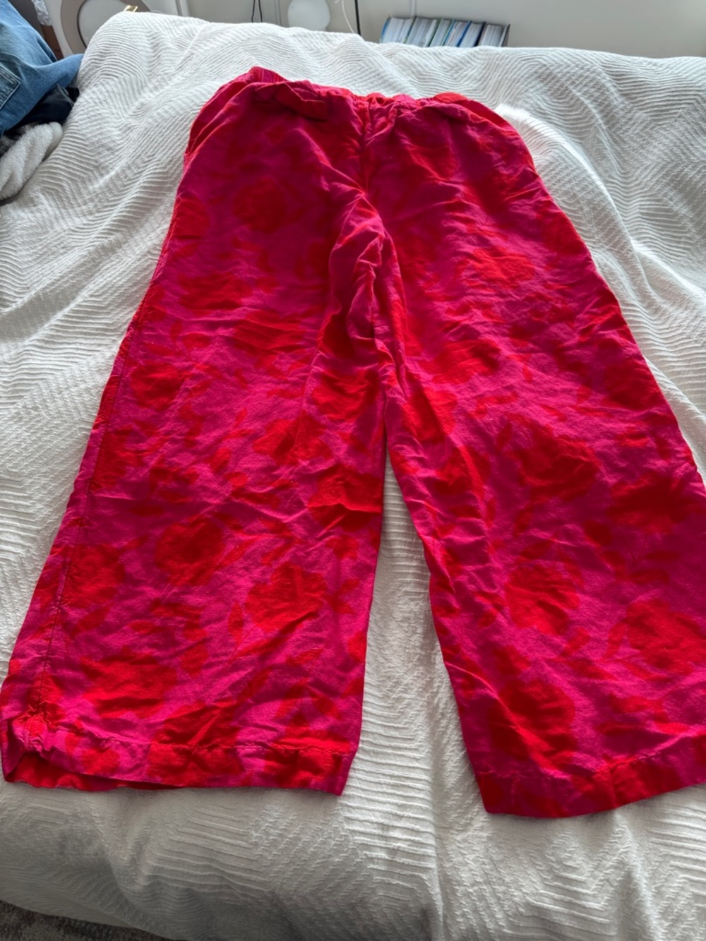 Kate Spade X Target Floral Wide Leg Linen Pants - Picture 4 of 7